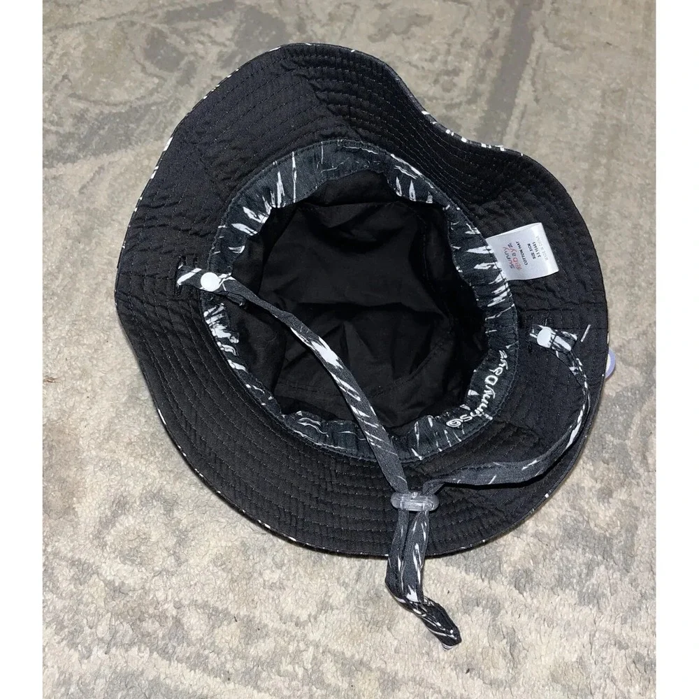 New SunnyDayz Cotton Boys Reversible Sun Hat 3-5‎ Yrs Old Black White UPF